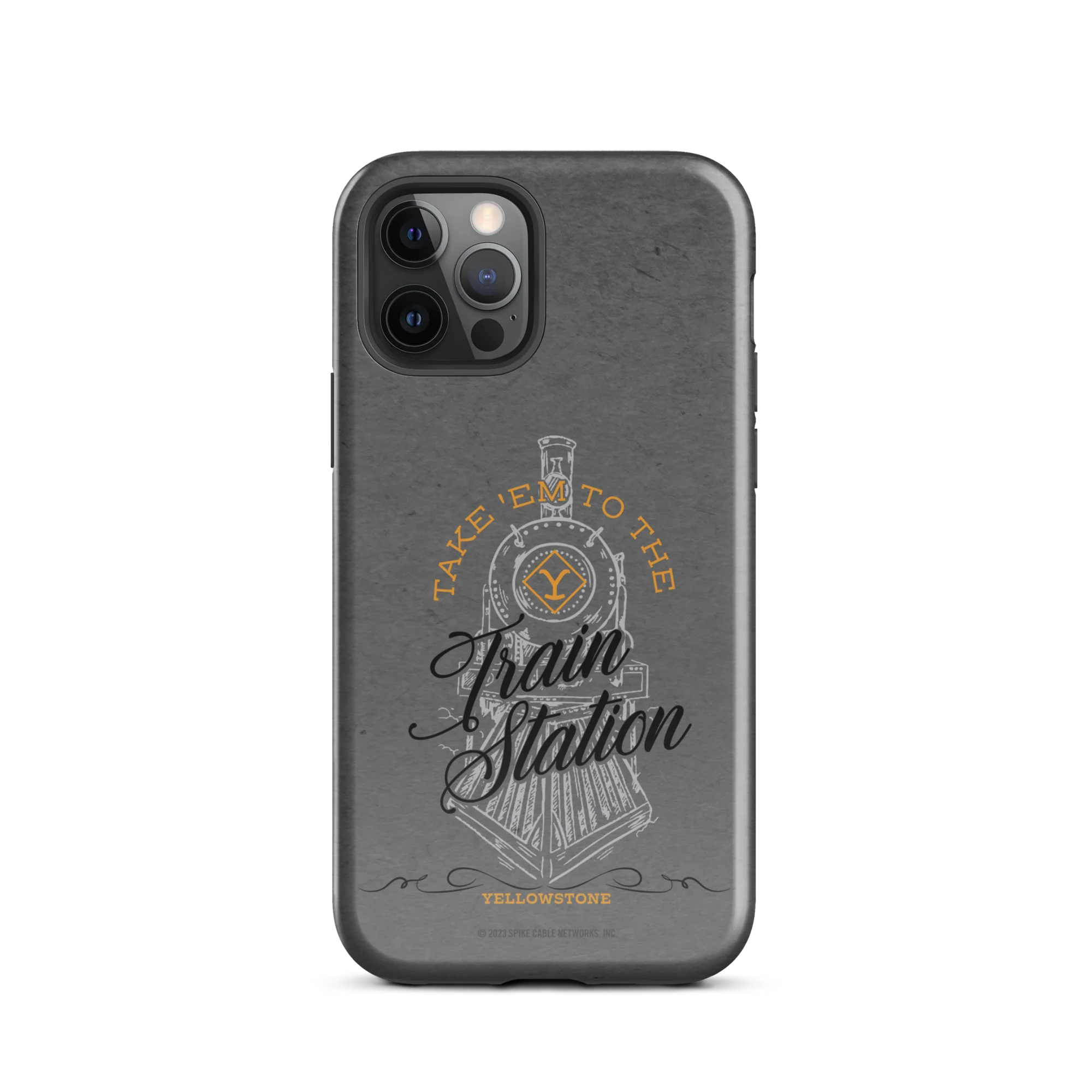 Yellowstone Train Station Tough Phone Case - iPhone - Image 43