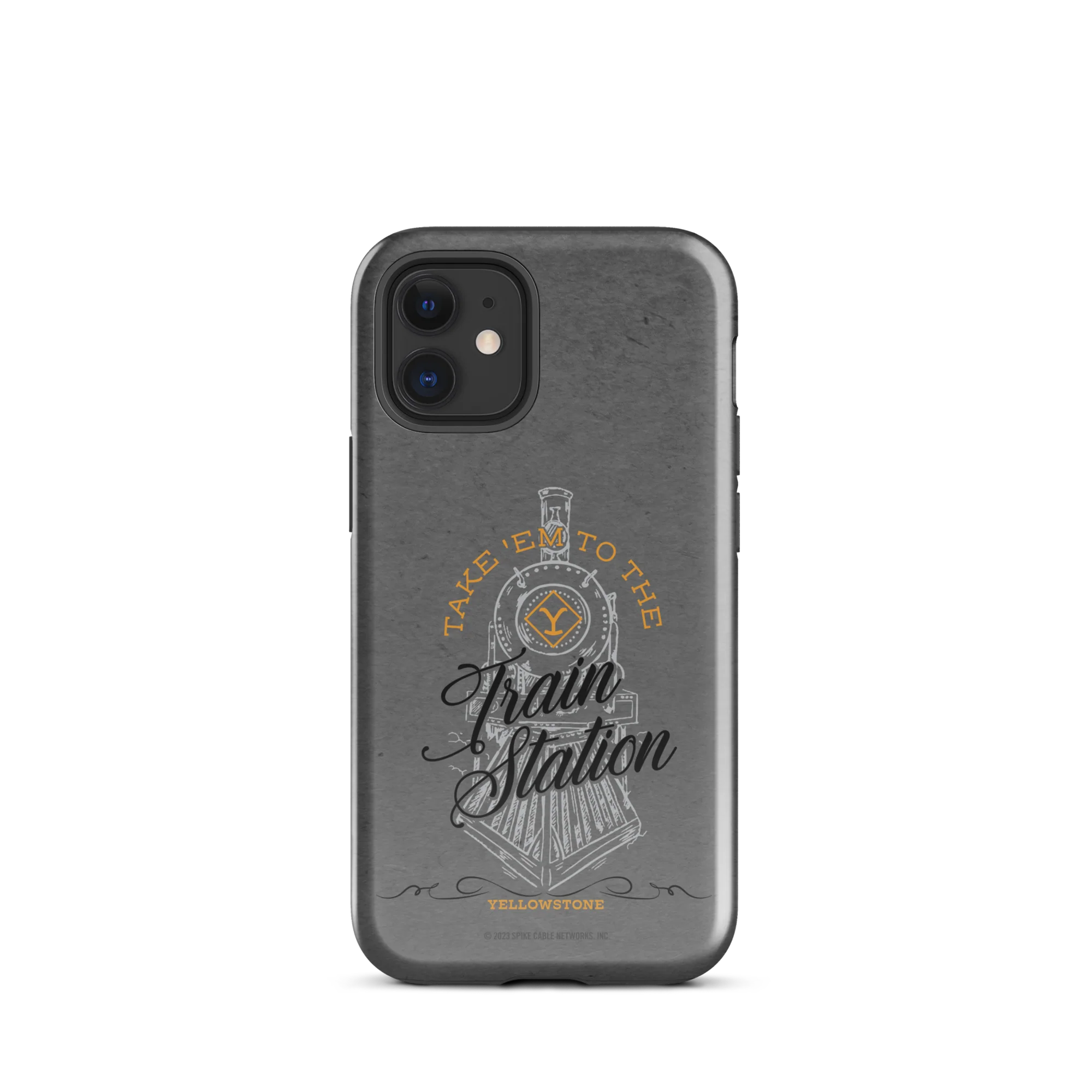 Yellowstone Train Station Tough Phone Case - iPhone - Image 46