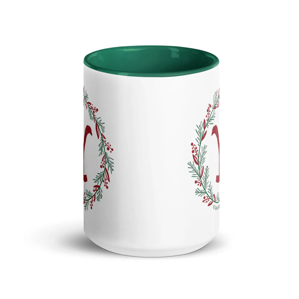 Yellowstone Wreath Two-Tone Mug - Image 6