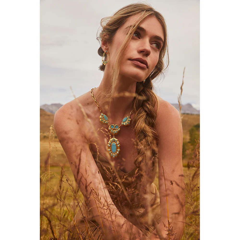 Yellow Rose by Kendra Scott x Yellowstone Montana Statement Necklace - Image 9